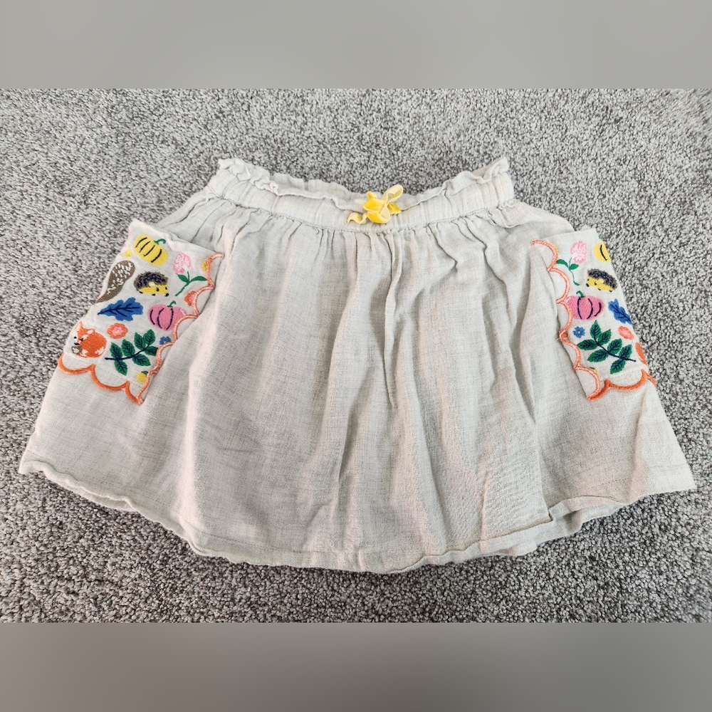 Mini Boden Twirl Skirt 🦔🐿🦊